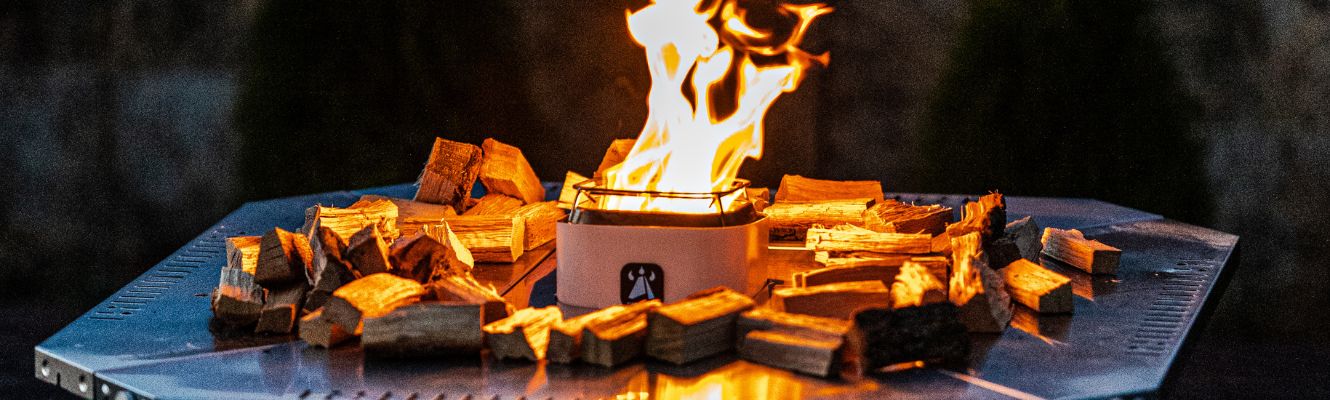 BondStove Mini Flame in Wood Fuel